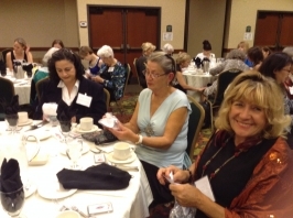 Jacquie Staber with daughter and sister